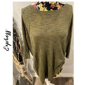 Express Criss Cross Back Shirt